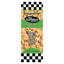 The Carolina Nut Company Dill Pickle Peanuts 1.75 oz Tube Bag