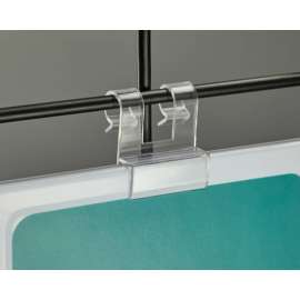 Kinter Clear Plastic K-Frame Sign Holder