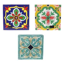 Exhart Resin Assorted 1.5 in. Stepping Stone Garden Statue