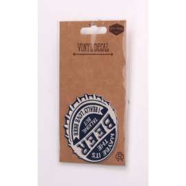 Open Road Brands Beer Talking Decal Vinyl 1 pk