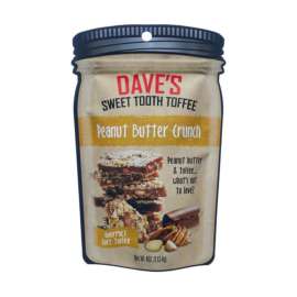 Dave's Sweet Tooth Peanut Butter Toffee 4 oz