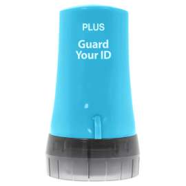 Plus Guard Your ID 1.5 in. H X 1.5 in. W Round Blue Identity Protection Roller 1 pk