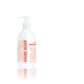 Sapadilla Organic Grapefruit  & Bergamot Scent Hand Soap 12 oz