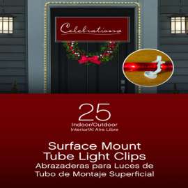 Celebrations Outdoor Light Clip 25 ct