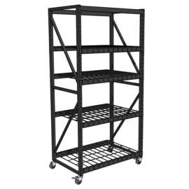 Retail First Inc BOPIS 42 in. H X 27 in. W X 82 in. L Black Widespan Display Rack Metal