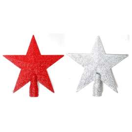 Celebrations Home Mini Glitter Star Indoor Christmas Decor 6 in.
