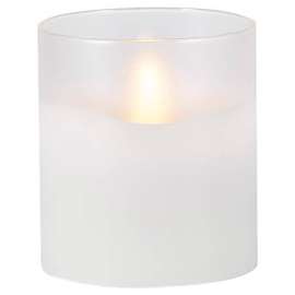 Everlasting Glow White No Scent Scent Flameless Hand Poured Candle