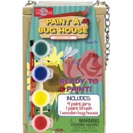 T.S. Shure Paint A Bug House Kit Wood 6 pc