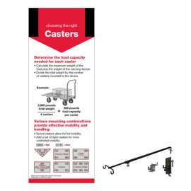 Retail First Inc 16 in. H X 6 in. W Assorted Floor Protection Self Selection Metal/Styrene