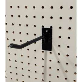 WM Display Group 3 in. H X 1.25 in. W X 6.5 in. L Powder Coated Black Grinding Wheel Hook 10 pk