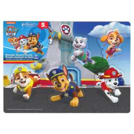 Spin Master Paw Patrol Chunky Puzzle Wood Multicolor 5 pc