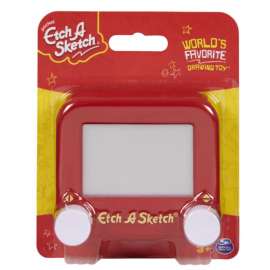 Spin Master Etch A Sketch Pocket Drawing Toy Red/White 1 pc