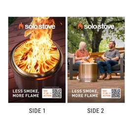 Retail First Inc Assorted Solo Stove Poster Signage Kit Card Stock