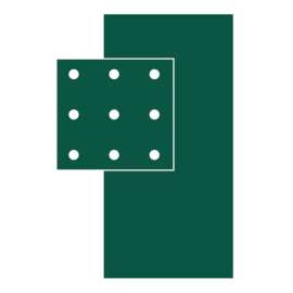 Retail First Inc Green BGE 3PK Backer Paper Card Stock
