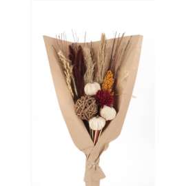Celebrations 30 in. Welcome Large Bouquet Harvest Decor