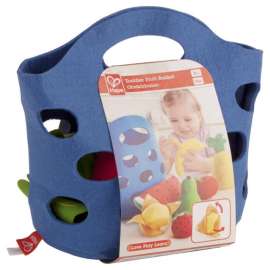Hape Soft Toy Fruit Basket Plush Assorted 8 pc