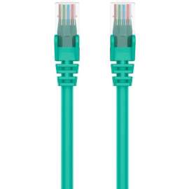 Belkin Cat5e Patch Cable - RJ-45 Male Network - RJ-45 Male Network - 15ft - Green