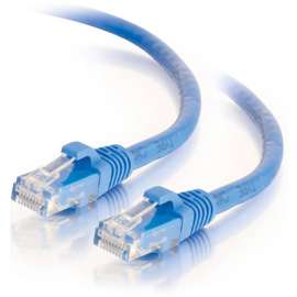 C2g 14FT CAT6 BLUE GIGABIT PATCH CABLE MOLDED SNAGLESS