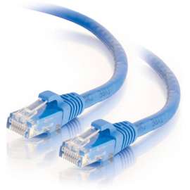 C2g 7FT CAT6 BLUE GIGABIT PATCH CABLE MOLDED SNAGLESS