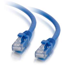 C2G 3ft Cat5e Ethernet Cable, Snagless Unshielded (UTP), Blue, Cat5e for Network Device, RJ-45 Male