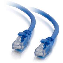 C2G 10ft Cat5e Ethernet Cable, Snagless Unshielded (UTP), Blue, Category 5e for Network Device, RJ-45 Male
