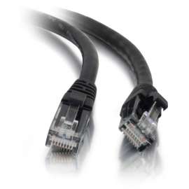 C2G 10ft Cat5e Ethernet Cable, Snagless Unshielded (UTP), Black, Category 5e for Network Device, RJ-45 Male