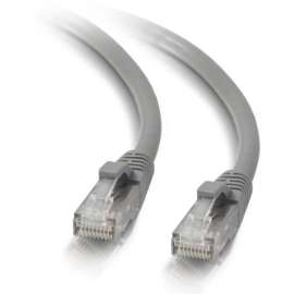 C2G 3ft Cat5e Ethernet Cable, Snagless Unshielded (UTP), Gray, Cat5e for Network Device, RJ-45 Male