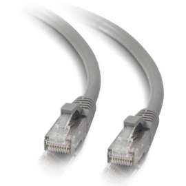 C2G 10ft Cat5e Ethernet Cable, Snagless Unshielded (UTP), Gray, Category 5e for Network Device, RJ-45 Male