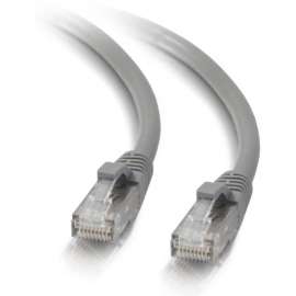 C2G 7ft Cat5e Ethernet Cable, Snagless Unshielded (UTP), Gray, Category 5e for Network Device, RJ-45 Male