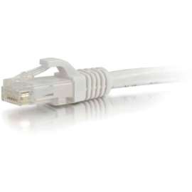 C2g 10FT CAT6 WHITE GIGABIT PATCH CABLE MOLDED SNAGLESS