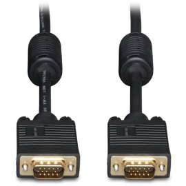 Tripp Lite, Pro Av Tripp Lite 6ft VGA Coax Monitor Cable High Resolution HD15 Male / Male 6', (HD15 M/M) 6-ft.