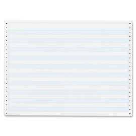 Sparco 1/2" Blue Bar 1-part Computer Paper