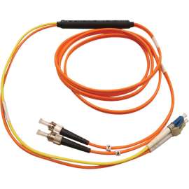 Tripp Lite 2M Fiber Optic Mode Conditioning Patch Cable ST/LC 6' 6ft 2 Meter, LC Male, ST Male, 6.56ft