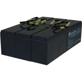 Tripp Lite 3U UPS Replacement Battery Cartridge 72VDC for select SmartOnline UPS Systems 1 set of 6, 72V DC, Spill Proof, Maintenance Free Lead Acid"