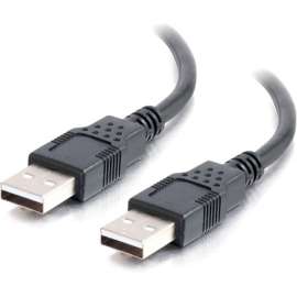 C2G 2m USB Cable, USB 2.0 A to USB A, M/M, Type A Male USB, Type A Male USB