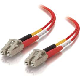 C2G 2m LC-LC 50/125 OM2 Duplex Multimode PVC Fiber Optic Cable
