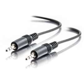 C2G 6ft 3.5mm Audito Cable, AUX Cable, M/M, Connect an Android phone, iPhone, tablet or MP3 player to a 3.5mm auxiliary port or car stereo"