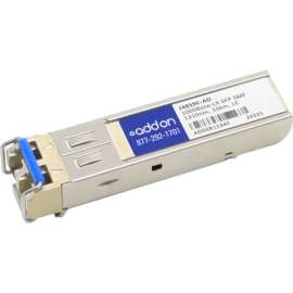 AddOn HP J4859C Compatible TAA Compliant 1000Base-LX SFP Transceiver (SMF, 1310nm, 10km, LC), 100% compatible and guaranteed to work