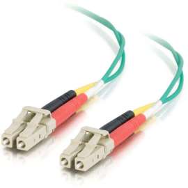C2G-3m LC-LC 62.5/125 OM1 Duplex Multimode Fiber Optic Cable (Plenum-Rated)