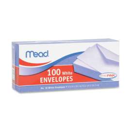 Mead #10 Plain White Envelopes
