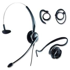 Jabra GN2100 Headset, Mono, Quick Disconnect, Wired, 80 Hz