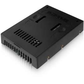 Cremax Icy Dock MB882SP-1S-2B Drive Enclosure Internal, Black, 1 x Total Bay, 1 x 2.5" Bay