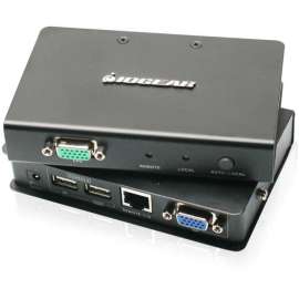 IOGEAR GCE500U KVM Cosole/Extender, 1 Computer(s), 1 Local User(s), 1 Remote User(s), 500 ft Range