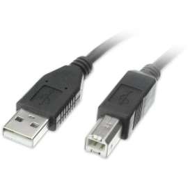 Comprehensive Cable Comprehensive USB 2.0 A Male To B Male Cable 10ft., 10 ft USB Data Transfer Cable for Printer, Scanner, Keyboard, PC, MAC, Computer, Camera, Mouse, First End: 1 x USB 2.0 Type A, Male, Second End: 1 x USB 2.0 Type B