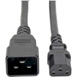 Tripp Lite 2ft Power Cord Y Splitter Cable C20 to 2xC13 Heavy Duty 15A 14AWG 2', 15A, 14AWG (IEC-320-C20 to 2x IEC-320-C13) 2-ft."