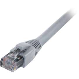 Comprehensive Cable Comprehensive Cat6 550 Mhz Snagless Patch Cable 10ft Gray - 10 ft Category 6 Network Cable for Network Device - First End: 1 x RJ-45 Network - Male - Second End: 1 x RJ-45 Network - Male - 1 Gbit/s - Patch Cable - Gold Plated Con