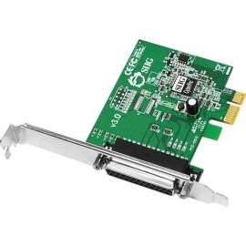 SIIG CyberParallel JJ-E01011-S3 PCIe Parallel Adapter, Dual-profile Plug-in Card, PCI Express, PC
