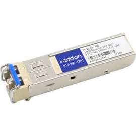 AddOn HP JD119B Compatible TAA Compliant 1000Base-LX SFP Transceiver (SMF, 1310nm, 10km, LC, DOM), 100% compatible and guaranteed to work