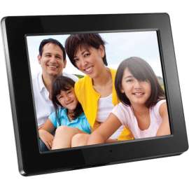 Aluratek ADMPF512F Digital Frame, 12" LCD Digital Frame, Black, 800 x 600, Cable