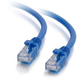 C2G 15ft Cat5e Ethernet Cable, Snagless Unshielded (UTP), Blue, Category 5e for Network Device, RJ-45 Male